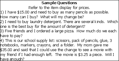 Sample Questions